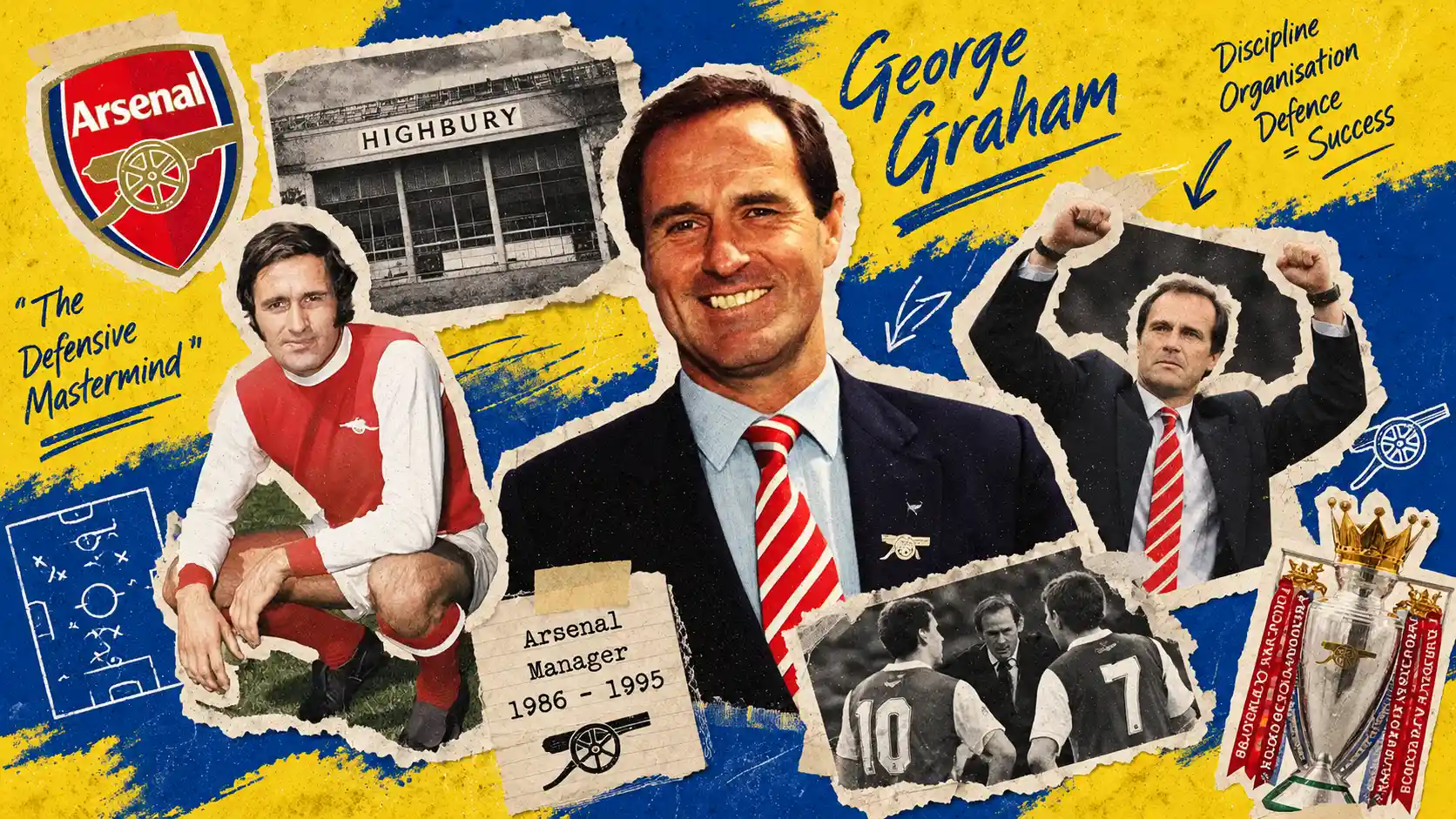 George Graham dan Fondasi Kejayaan Arsenal: Dari Disiplin Militer hingga Tragedi Uang Gelap